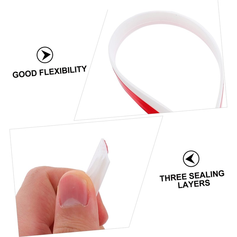 Operitacx 1Piece Door Seal Strip for Soundproofing Weather Stripping Draft