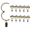 KaiYi Curtain Rings Clips, Curtain Clip Hooks, Opening Design, Inner