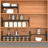 iPEGTOP Expandable Cabinet Storage Shelf Organizer Rack, Heavy Duty Steel