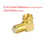 VCE 5-Pack 90 Degree Coaxial Connector, Right Angle F-Type RG6