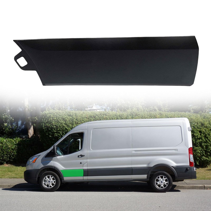 Front Left Side Cargo Sliding Door Body Molding Plastic Door