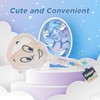 Casper Hand-held Makeup Mirror Lightweight Design Adorable For Magical Beauty