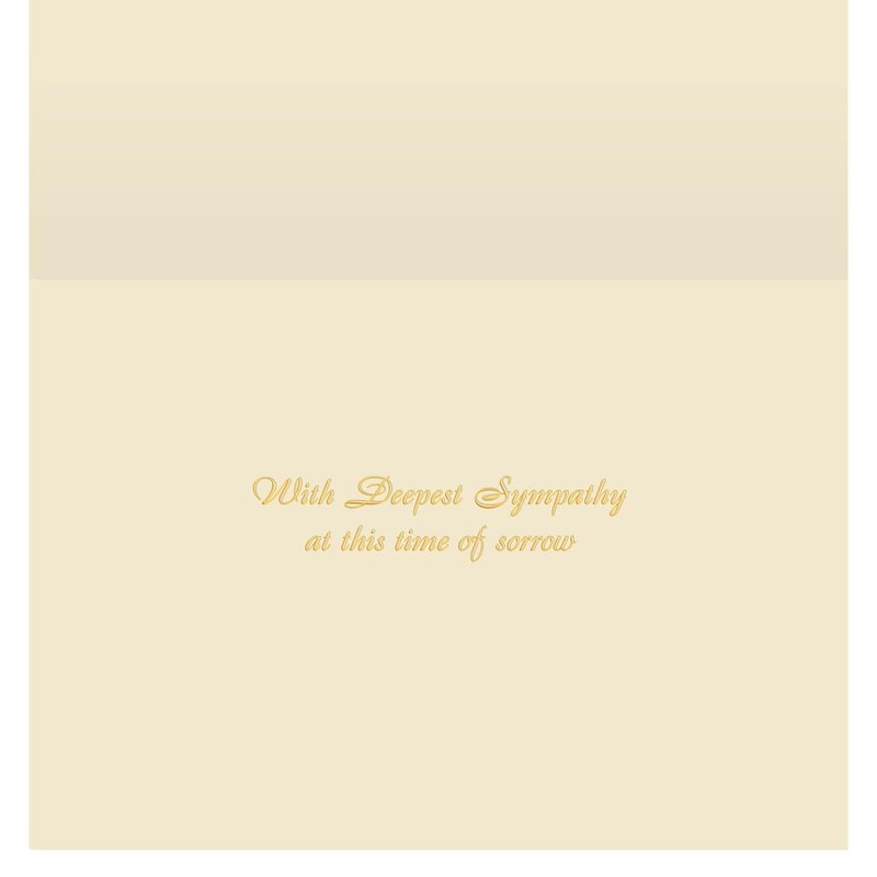 The Gallery Collection, 1 Count Card Pack, Sympathy Card with