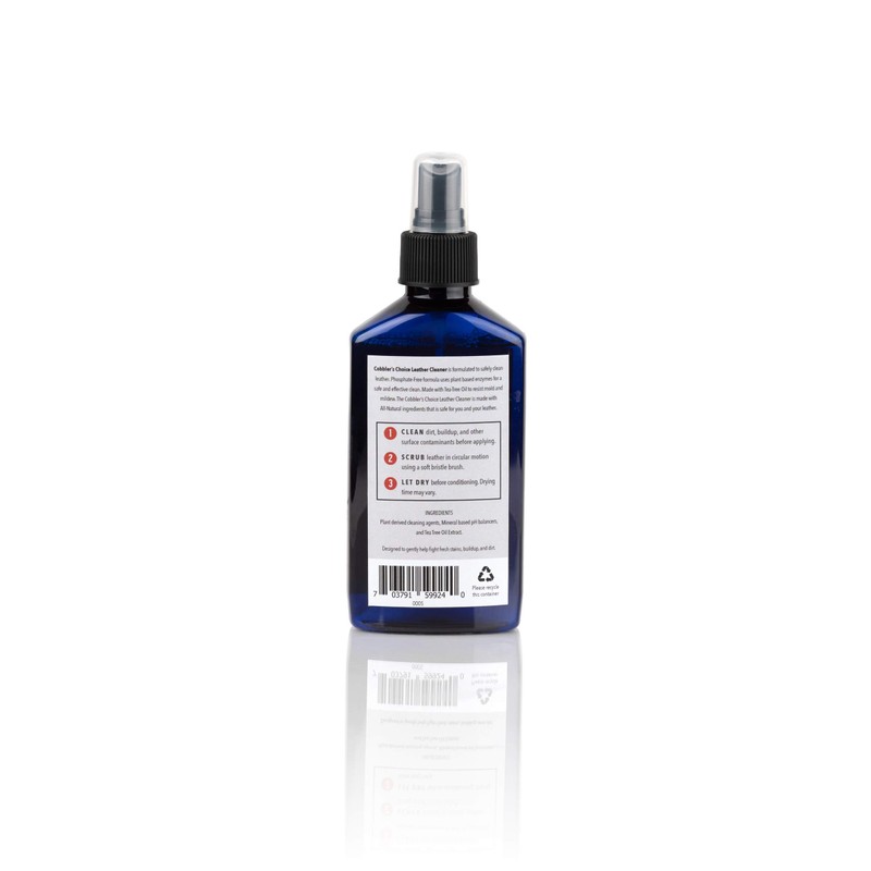 Cobbler's Choice Co. Finest Quality Leather Cleaner 100% Natural -