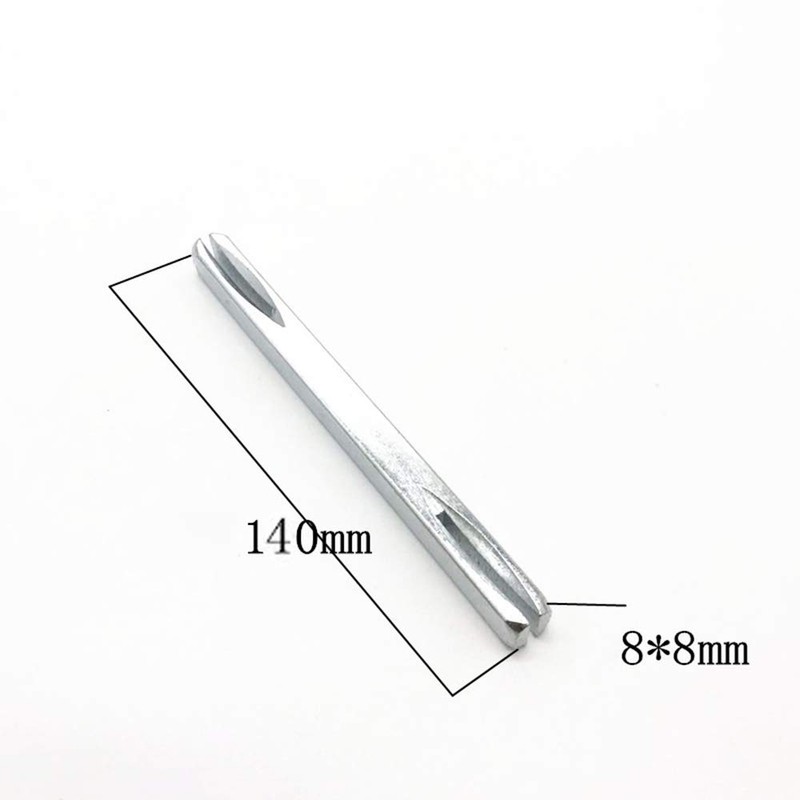 SagaSave Door Handle Spindle Bar, 2 Pack Universal Square Split