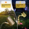 Solar Watering Can with Lights, Solar Lights Outdoor Garden Waterproof