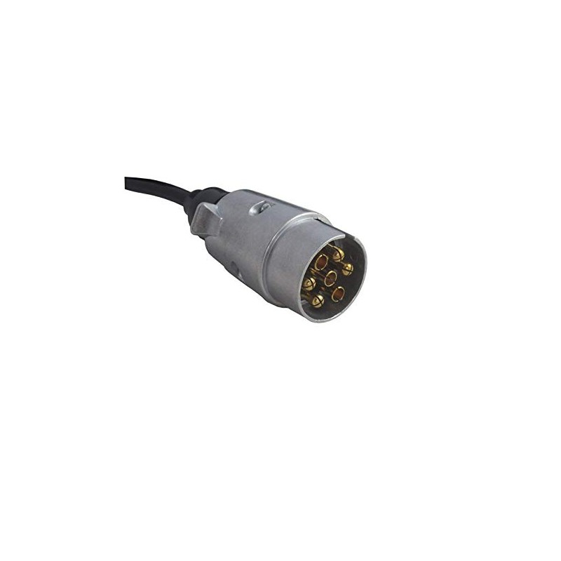 Trailer Spiral Cable Connection Cable Car Trailer Caravan Coupling 7-Pin