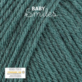 Schachenmayr Bravo Baby 185 hand knitting yarn, crochet yarn, baby yarn, 9801212, teal, 6 x 12 x 6 cm