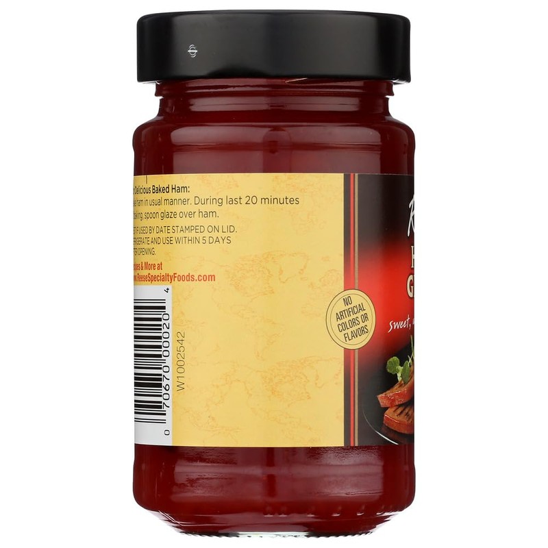 Reese Gourmet Ham Glaze (9 oz Jars) 2 Pack by