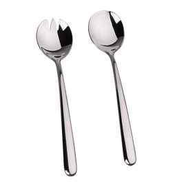 IMEEA® Salad Fork and Spoon Serving Set Stainless Steel 21cm/8.3inch, 2-Piece