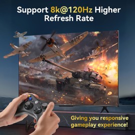 HDMI Switch 4K 120Hz 2 in 1 Out 2 Port Monitor Switch 1 Monitors 2 Computers Hdmi 4K 144Hz KVM Switches HDMI2.1 8K 60Hz