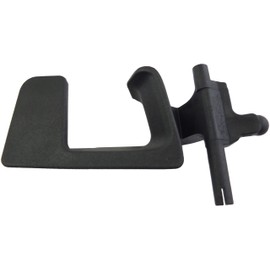 Dorman 761-5201 Front Driver Side Interior Door Handle Compatible with Select Freightliner Models, Black