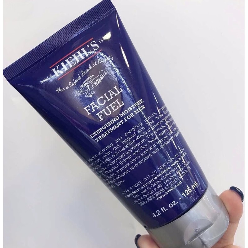 kiel [1+1] Kiehl's Facial Fuel Energizing Moisturizer Treatment for Men