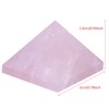 Energy Statue Pink Ancient Egypt Rose Quartz Pyramid, Crystal Pyramid,