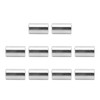 10Pcs Round Coupling Nut Stainless Steel Female Thread M10 Connector