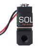 1/4" Electric Solenoid Valve 110V AC Air Water NBR Normally