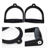 Mipcase 2Pcs Wear Resistant Workout Handles for Gym Cable Machines