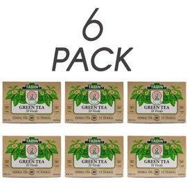 Tadin, Tea Green, 24-Bag (6 Pack)