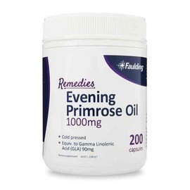 Faulding Remedies Evening Primrose Oil 1000mg Cap X 200