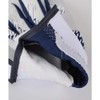 UA Clean Up Batting Gloves White/Midnight Navy/Midnight Navy LG, white