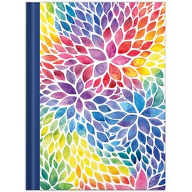RNKVERLAG 46771 Watercolour Notebook DIN A4 Blank with 96 Sheets 70 g/m² Pack of 1