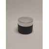 Meliars Envase Pomadera 50 Grs Negra Frost Tapa Plata Y