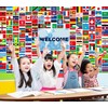 World Flags Banner Decorations - 230 Country Flags, Olympic Party