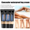2 pieces waterproof leg make-up without transmission, tattoo cover, waterproof