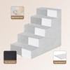 EHEYCIGA Dog Stairs for High Bed 22.5" H, 5-Step Dog