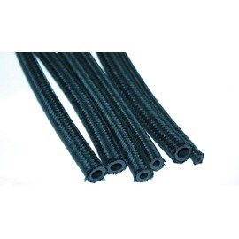 6mm 1/4" CAR FUEL RUBBER BRAIDED HOSE PIPE FUEL PETROL DIESEL UNLEADED INJECTION