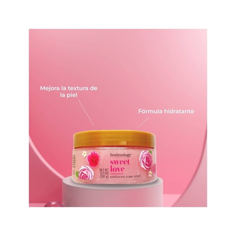 Exfoliante Corporal Bodycology Sweet Love 297 gr