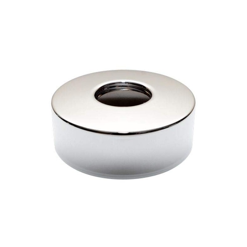 Round Shaped Chrome Plated Steel 3/4" Inch Pipe Collar Oval