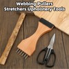 Webbing Stretcher, Upholstery Tool to Catch The Webbing Close to