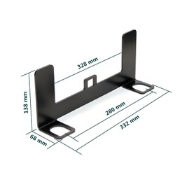 Universal Child Seat Restraint Anchor Mounting Kit for ISOFIX Connector Latch Interface Bracket Universal for Cars