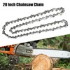 Anxingo 3-Pack 20 Inch Chainsaw Chain, 325" Pitch - .058"