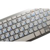 Greek - English Non-Transparent Keyboard Stickers White Background (15x15 Size)