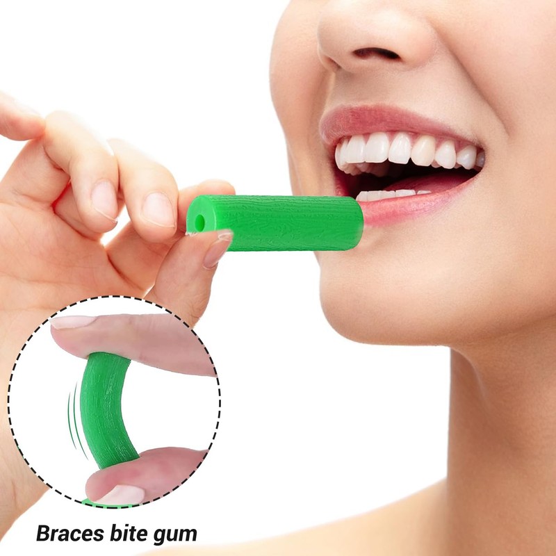 10 Pcs Aligner Chewies for Braces, Mint Flavor, Teeth Alignment