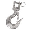 MAMDAFAON 1/4 Inch Chain Hook, 304 Stainless Steel Swivel Slip