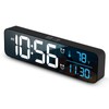 Abovsare Digital Clock for Bedroom, Clocks for Living Room Decor,