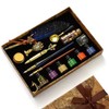 Feather Fountain Pen Set for Calligraphy Writing – Retro Style