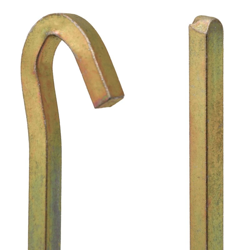 AMANKA Stahl-Hart 5 Square Tent Pegs 220 x 6 mm