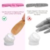 Hpmjz 8 pcs Bamboo Deodorant Cream Applicators Multi-functional Facial Applicator