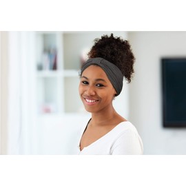 Winitas Makeup Headband for Black Women Cotton Hair Wrap Satin