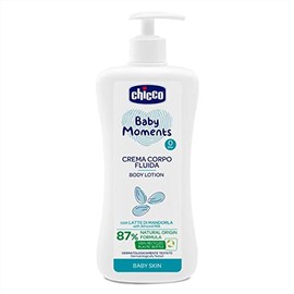 Chicco Baby Moments - Crema corporal líquida con leche 500 ML