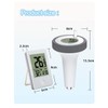 Digital Swimming Pool Thermometer with LCD Display, Wireless Water Temperature