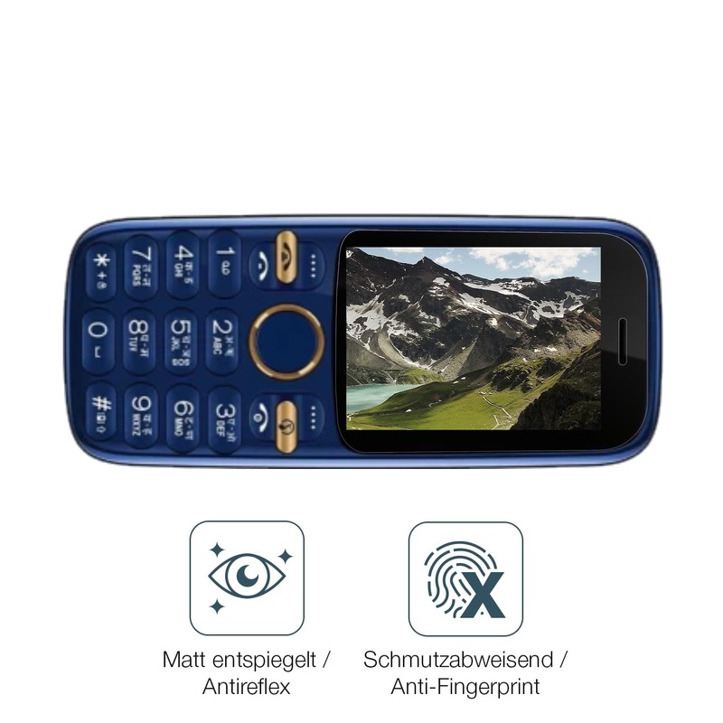 dipos I 4x Schutzfolie matt passend für Cellecor A4i Folie