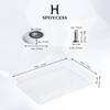 SPDYCESS Pack of 12 Shower Cubicle Rollers, Sliding Door Replacement