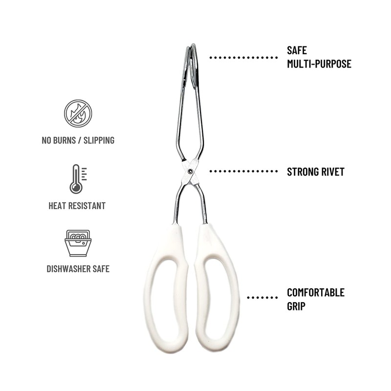 Cooking Concepts Scissor Tongs Cooking Kitchen Grilling Food Serving Barbecue
