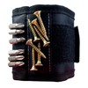 MagWrist Black Magnetic Wristband for Screws, Nails, Drill Bits -