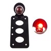 ranzek Red Motor Cycle Tail Light Harley Honda, Yamaha, Suzuki,